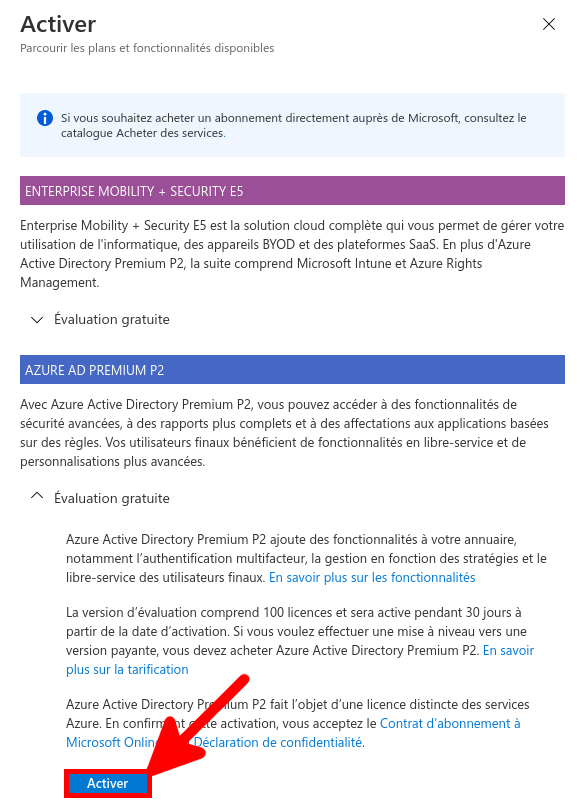 Azure Portal | Create a tenant, validation passed