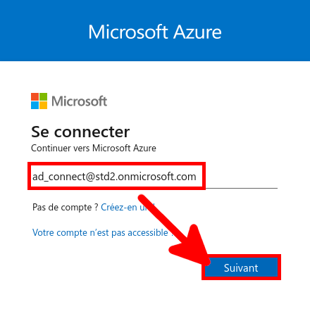 Azure Portal | Create a new user
