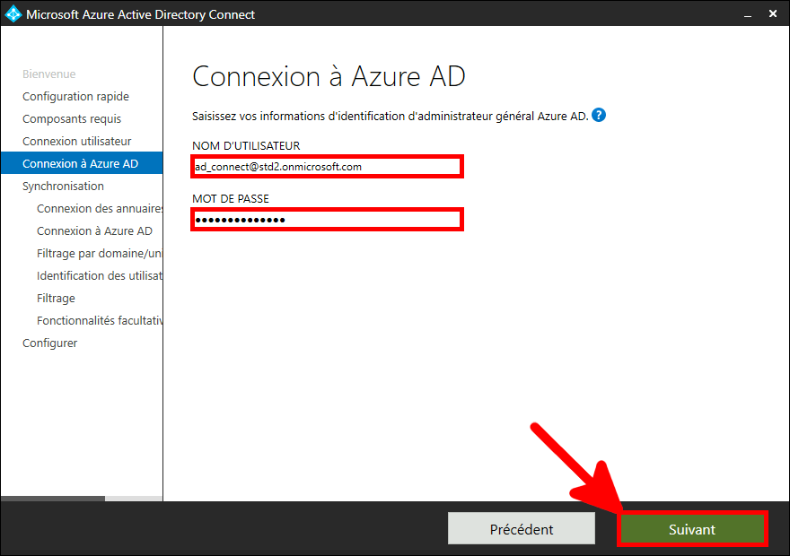 Azure AD Connect | Install required components