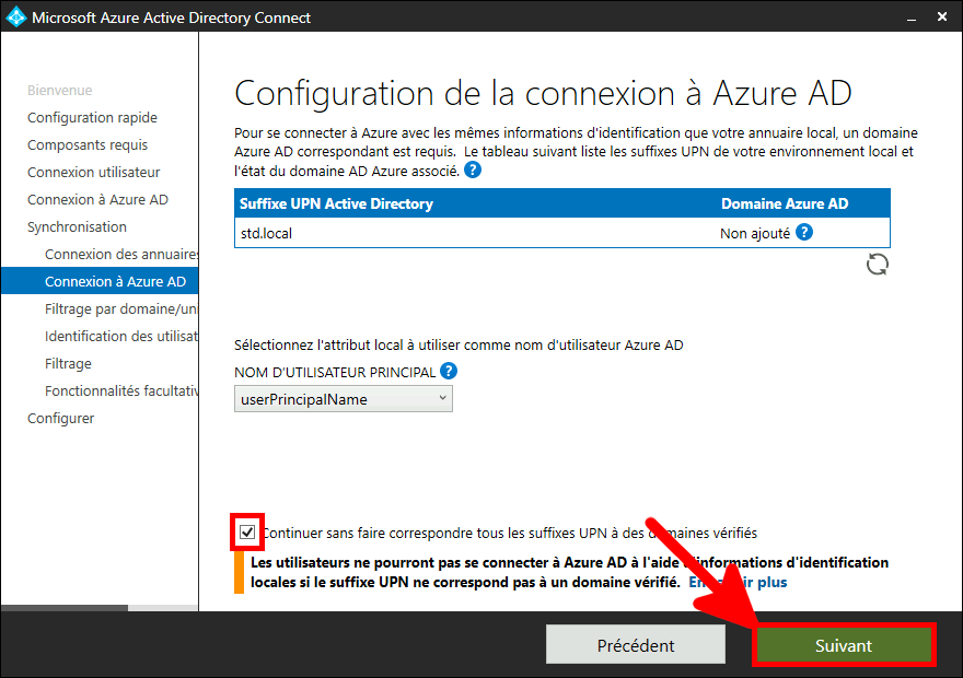 Azure AD Connect | Install required components