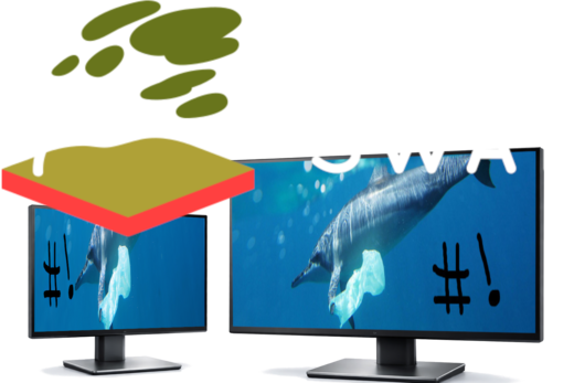 Sway Wayland multi-monitor setup with dual screens in extended display mode