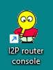 I2P router console shortcut icon on the Windows desktop